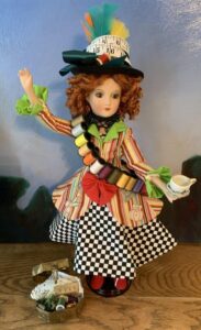 Gaye as the Mad Hatter